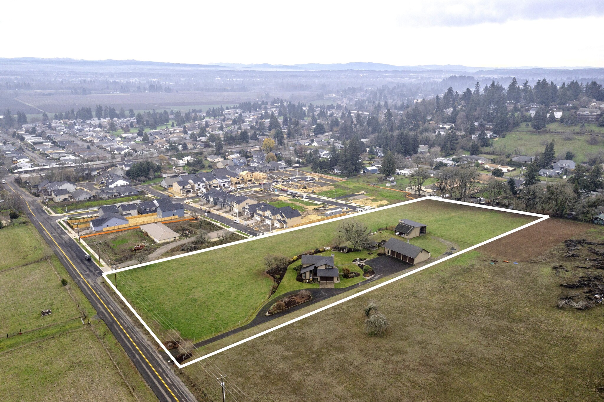 2540 Michigan City Rd NW, Salem, OR for sale Aerial- Image 1 of 7