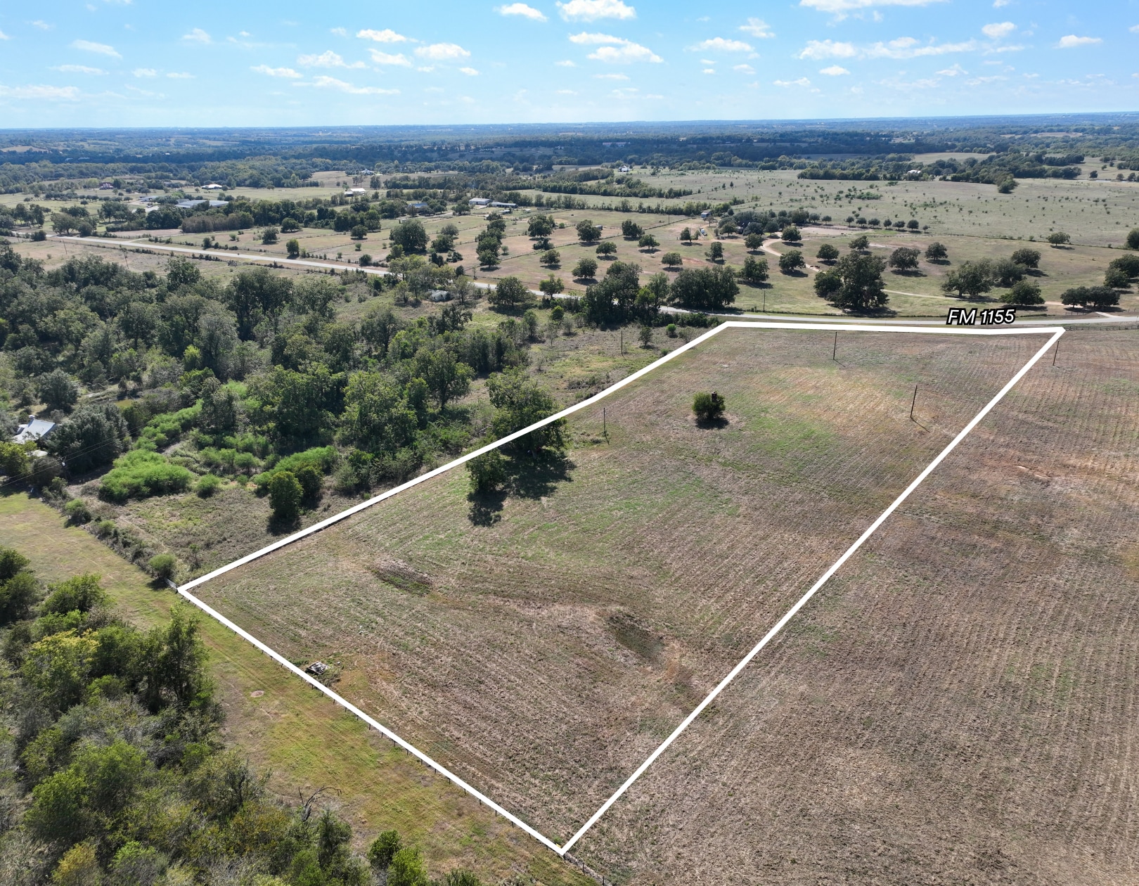 FM 1155 North, Washington, TX for sale Aerial- Image 1 of 8