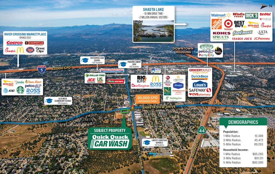 2525 Hartnell Ave, Redding, CA 96002 Quick Quack Car Wash Redding