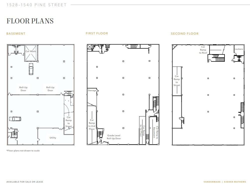 1528-1540 Pine St, San Francisco, CA for lease Floor Plan- Image 1 of 2