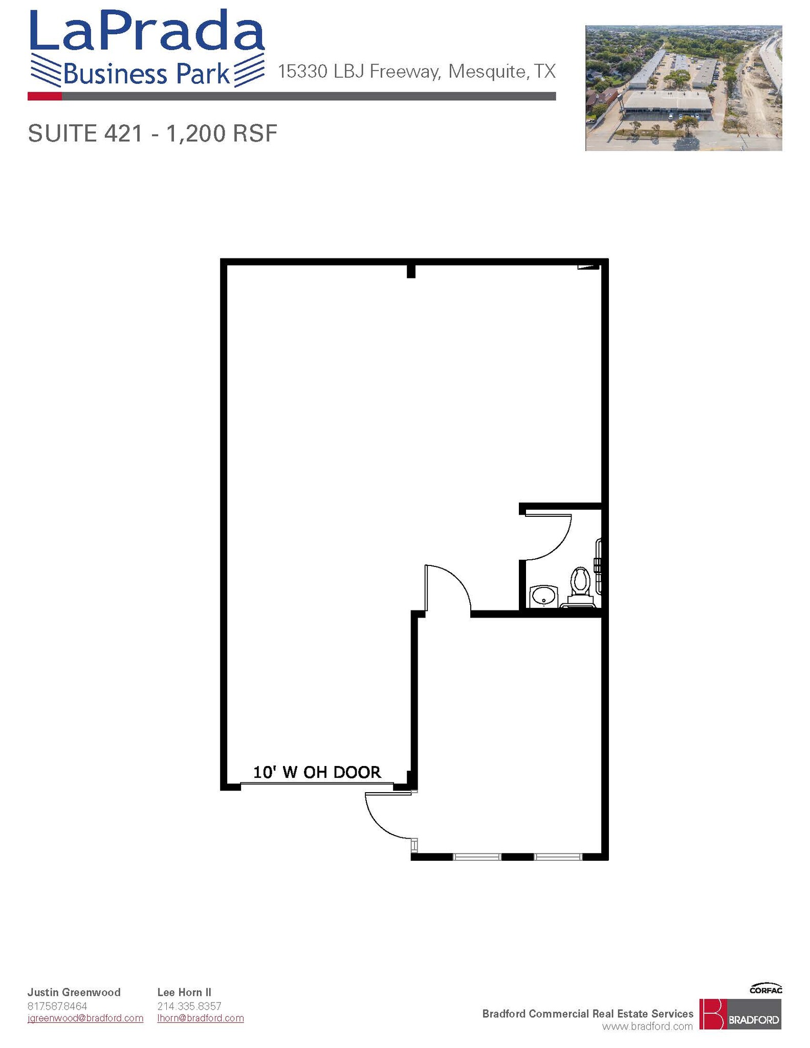 15330 Lyndon B Johnson Fwy, Mesquite, TX for lease Floor Plan- Image 1 of 1