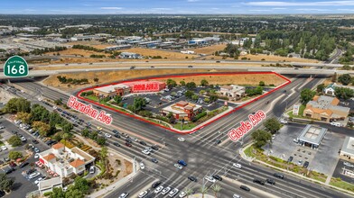 739-779 Herndon Ave, Clovis, CA - aerial  map view