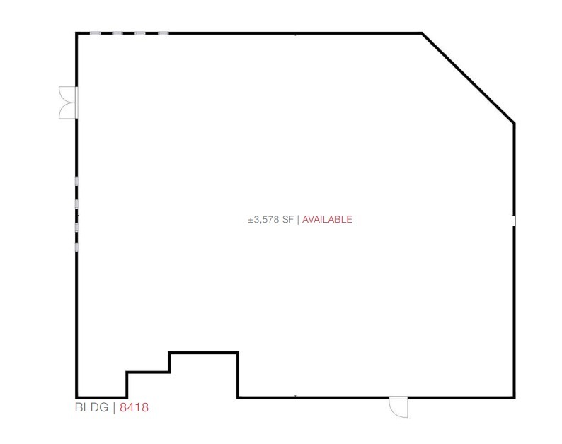 8402-8418 W Warm Springs Rd, Las Vegas, NV for lease Floor Plan- Image 1 of 1