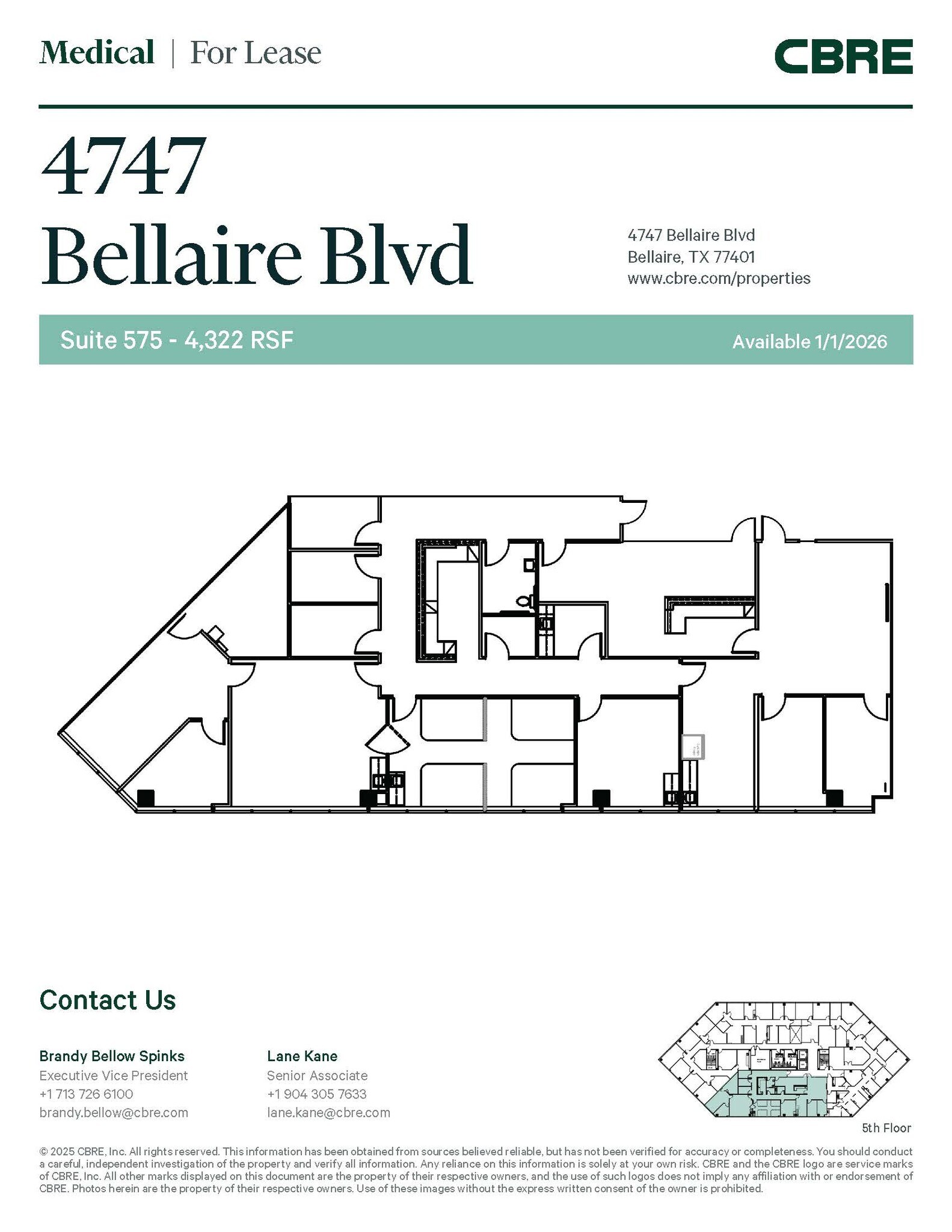 4747 Bellaire Blvd, Bellaire, TX for lease Interior Photo- Image 1 of 1