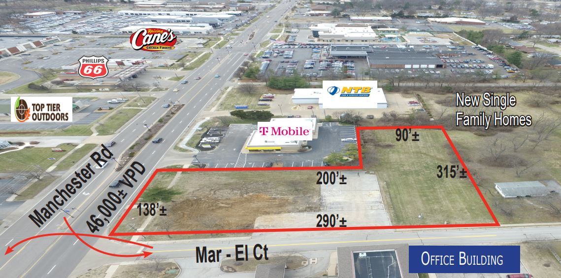 15627 Manchester Rd, Ellisville, MO 63011 Land for Sale