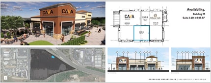 555-595 Grand Ave, San Marcos, CA for lease Floor Plan- Image 1 of 1