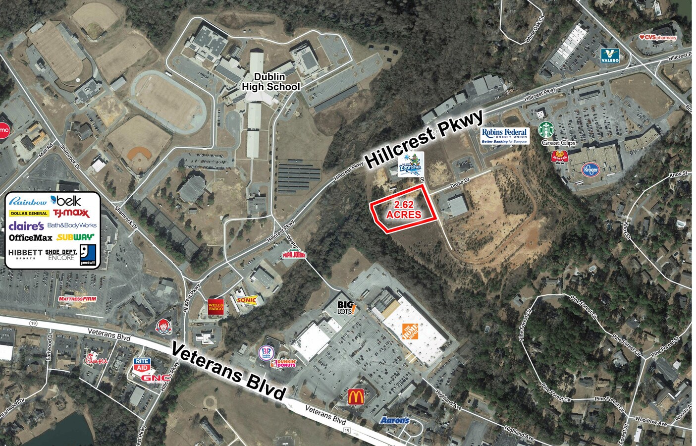 1108 Hillcrest Pky, Dublin, GA 31021