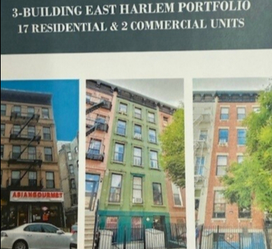 East Harlem Multi-Family portfolio of 3 properties for sale on LoopNet.com - Building Photo - Image 1 of 4