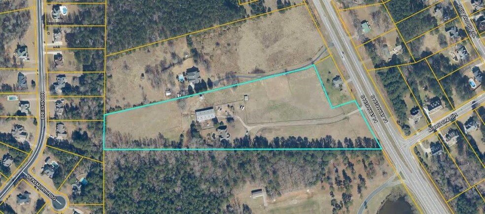 1521 Hwy 74 S, Senoia, GA for sale - Aerial - Image 1 of 6