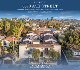 More details for 5670 Ash St, Highland Park, CA - Multifamily for Sale