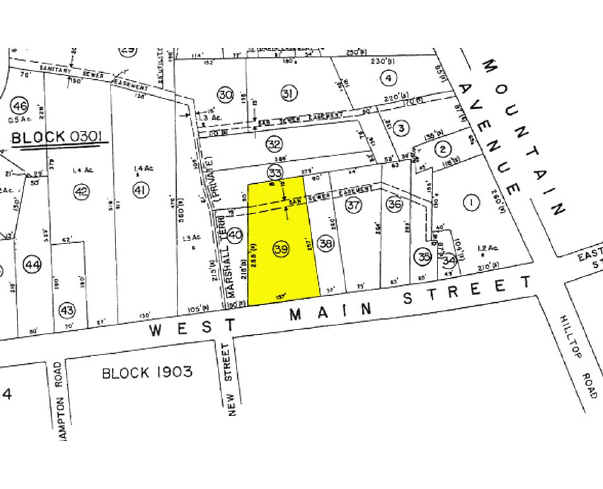 15 W Main St, Mendham, NJ for sale Plat Map- Image 1 of 1