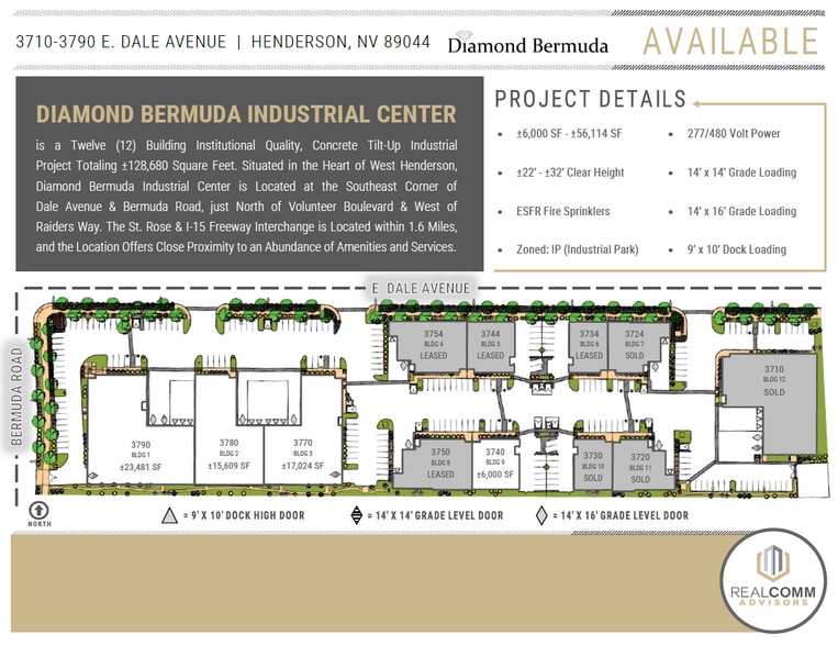 3710 E Dale Ave, Henderson, NV for lease - Building Photo - Image 2 of 5