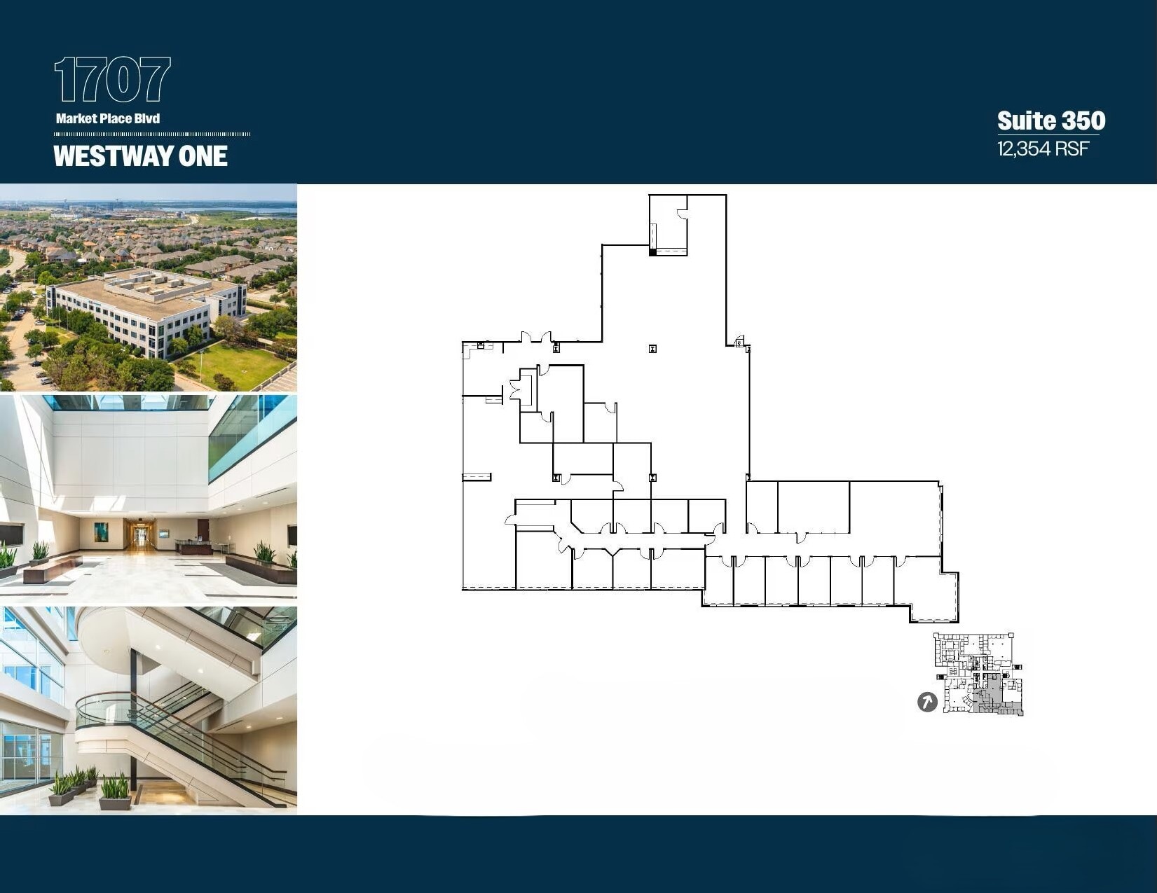 1707 Market Place Blvd, Irving, TX for sale Floor Plan- Image 1 of 1