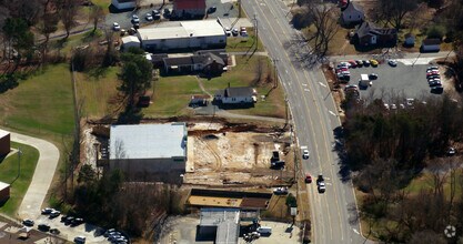 1310 S Main St, Graham, NC - aerial  map view