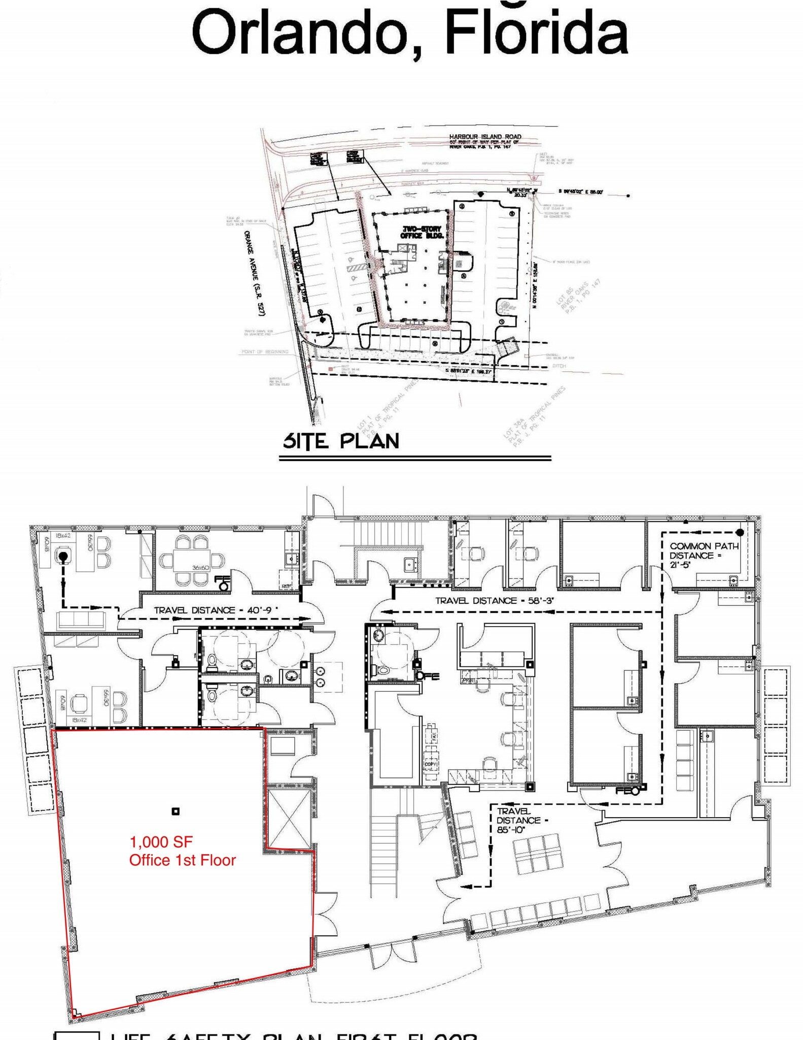 5127 S Orange Ave, Edgewood, FL for lease Site Plan- Image 1 of 1