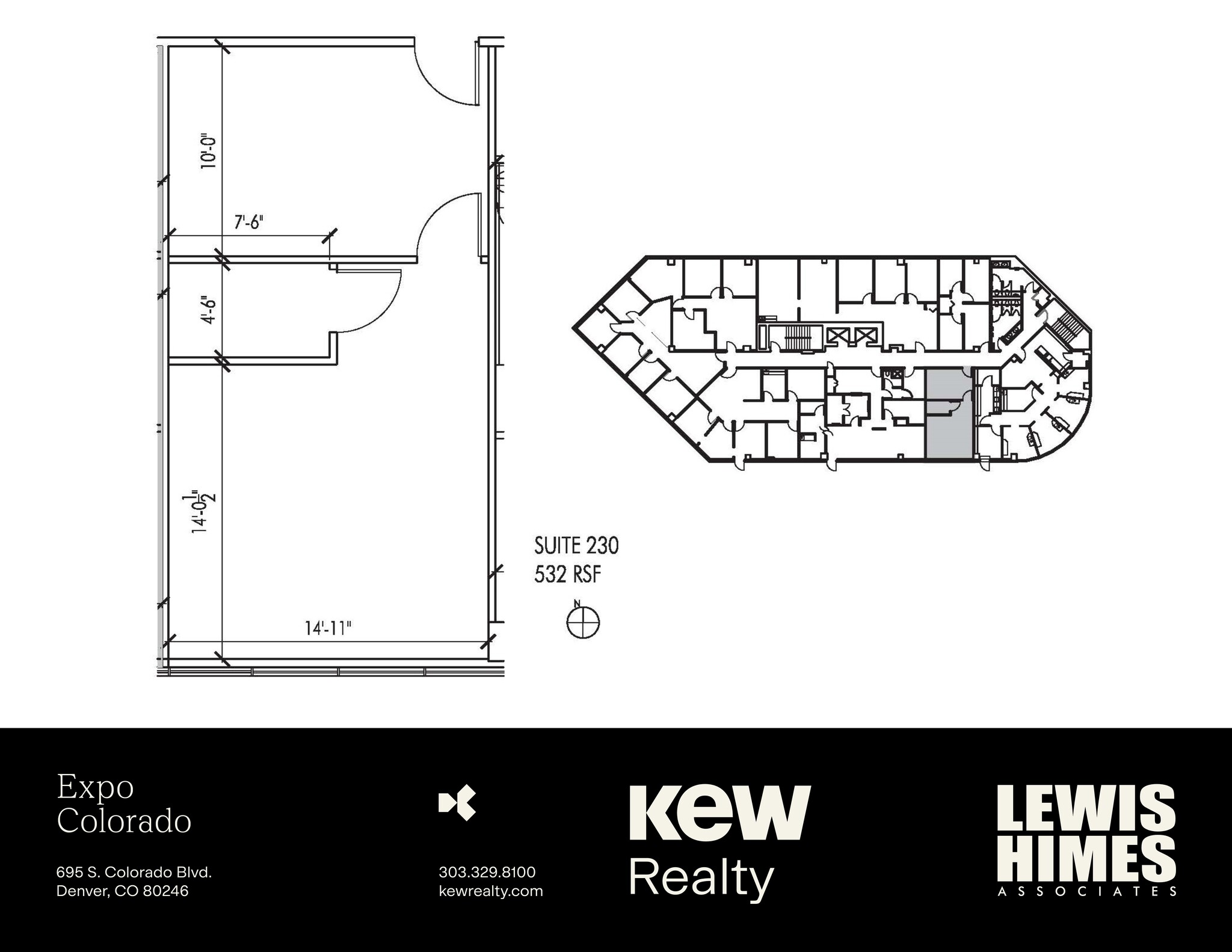 695 S Colorado Blvd, Denver, CO for lease Site Plan- Image 1 of 1