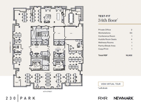 230 Park Ave, New York, NY for lease Floor Plan- Image 2 of 15