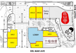 101-109 E Valley Blvd, San Gabriel, CA for lease Floor Plan- Image 1 of 1