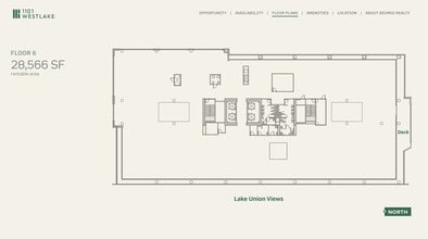 1101 Westlake Ave N, Seattle, WA for sale Floor Plan- Image 1 of 1
