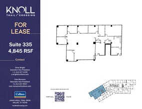 15400 Knoll Trail Dr, Dallas, TX for lease Floor Plan- Image 1 of 2