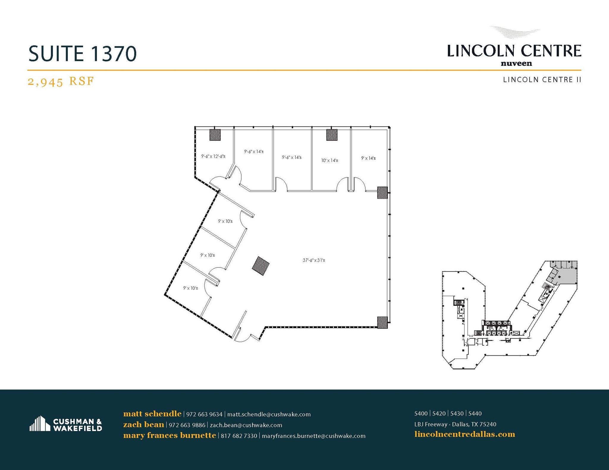 5400 Lyndon B Johnson Fwy, Dallas, TX for lease Floor Plan- Image 1 of 1