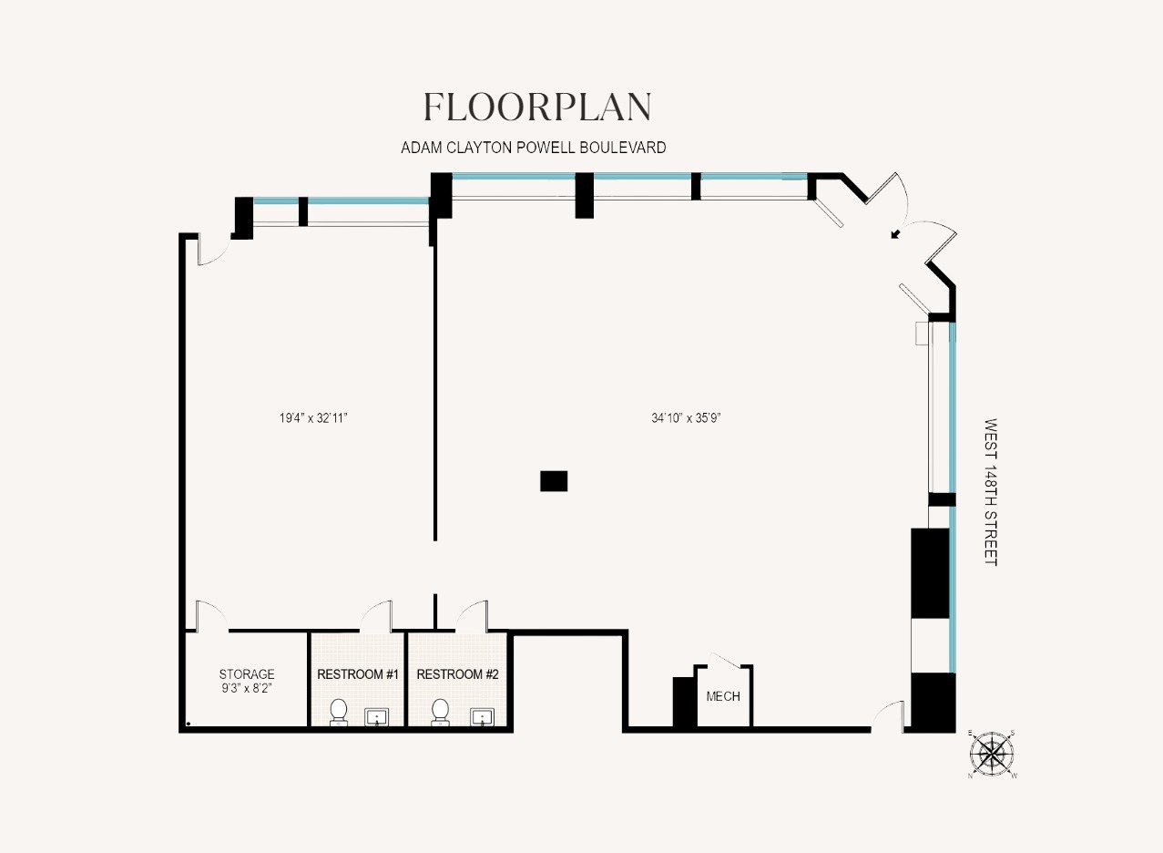 201 W 148th St, New York, NY for lease Floor Plan- Image 1 of 7