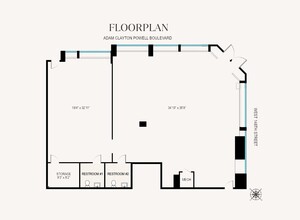 201 W 148th St, New York, NY for lease Floor Plan- Image 1 of 7