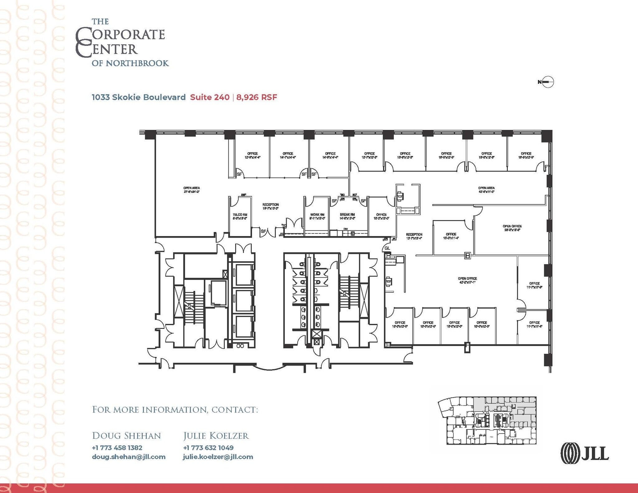 1033 Skokie Blvd, Northbrook, IL for lease Floor Plan- Image 1 of 1