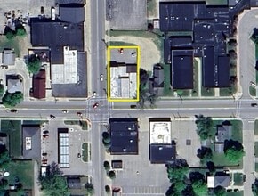 7 E Muskegon St, Kent City, MI - AERIAL  map view