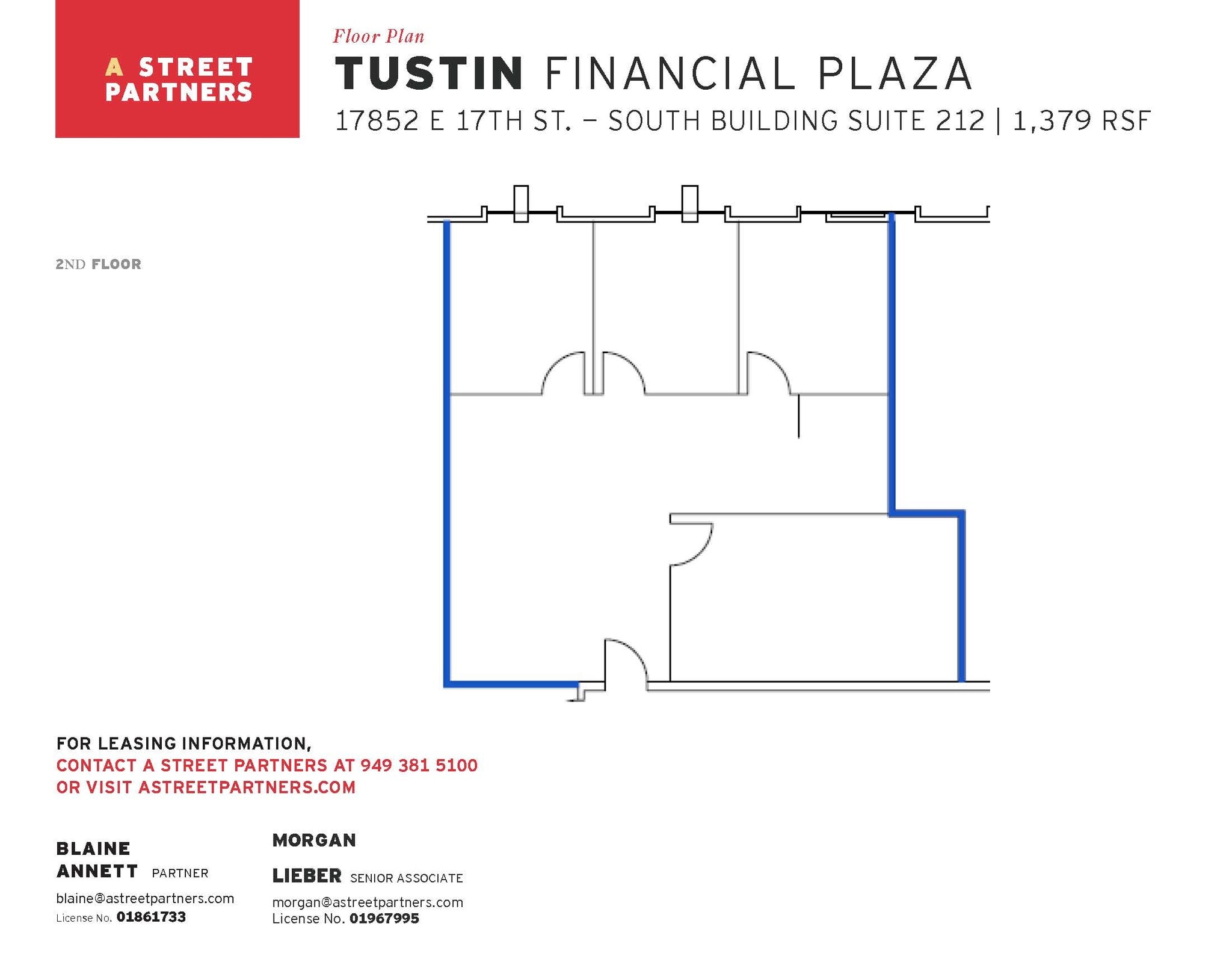 17852 E 17th St, Tustin, CA for lease Floor Plan- Image 1 of 1