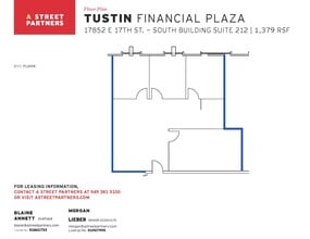 17852 E 17th St, Tustin, CA for lease Floor Plan- Image 1 of 1