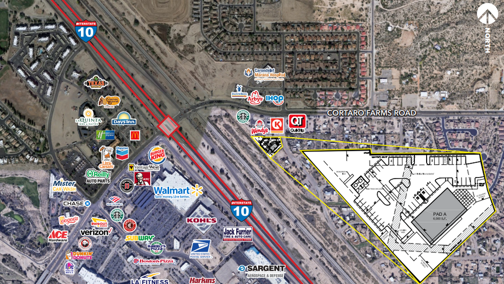 I-10 & CORTARO FARMS Rd, Tucson, AZ 85741 - Land for Sale | LoopNet