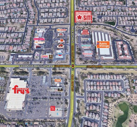 N/NEC Higley Rd & Chandler Heights Rd, Gilbert, AZ for lease - Building Photo - Image 2 of 3