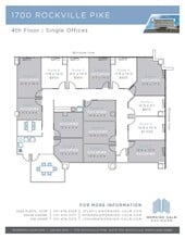 1700 Rockville Pike, Rockville, MD for lease Floor Plan- Image 1 of 1