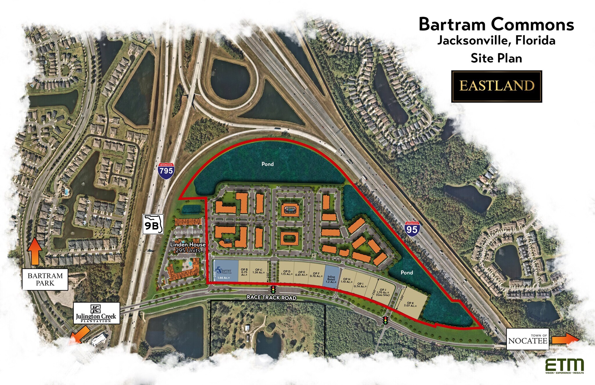 0 Racetrack Rd, Jacksonville, FL for lease Site Plan- Image 1 of 6