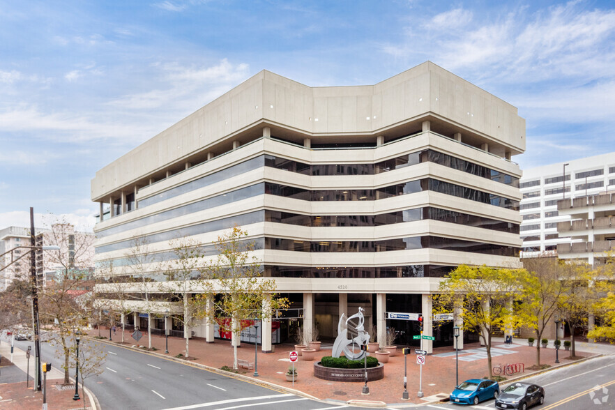 Downtown Bethesda MD in the Washington DC area