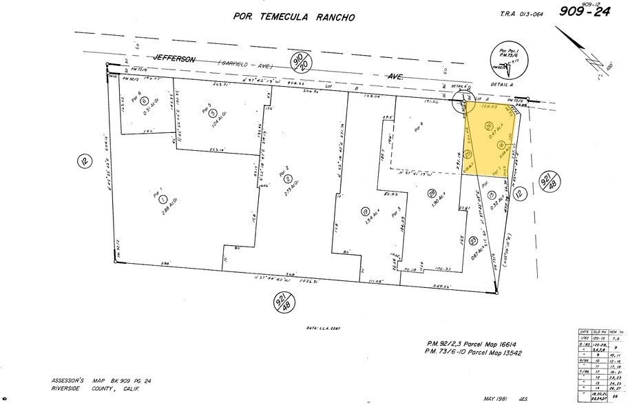 27415-27535 Jefferson Ave, Temecula, CA for lease - Plat Map - Image 3 of 19