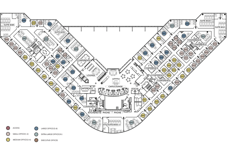 1 Concourse Pky NE, Atlanta, GA for lease Floor Plan- Image 1 of 9