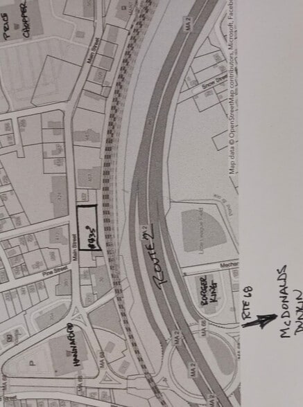 435 Main st, Gardner, MA for sale - Site Plan - Image 1 of 7