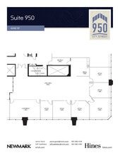 950 17th St, Denver, CO for lease Floor Plan- Image 1 of 1