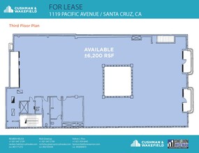 1115-1119 Pacific Ave, Santa Cruz, CA for lease Floor Plan- Image 1 of 1