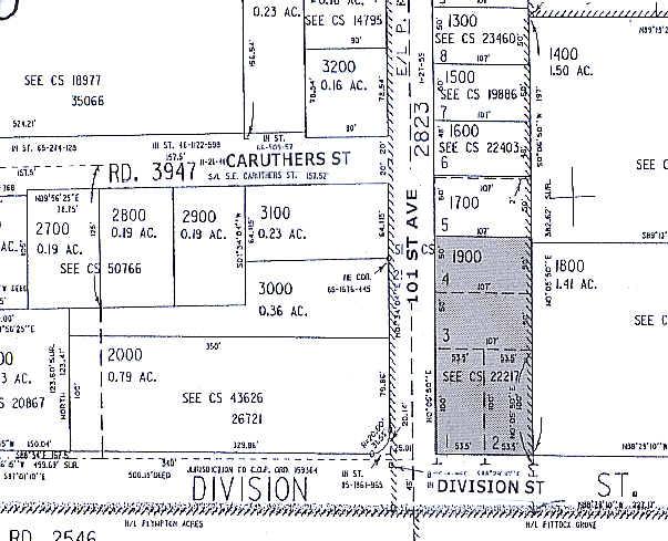 2442 SE 101st Ave, Portland, OR for lease - Plat Map - Image 3 of 9