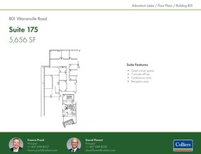 801 Warrenville Rd, Lisle, IL for lease Floor Plan- Image 1 of 1