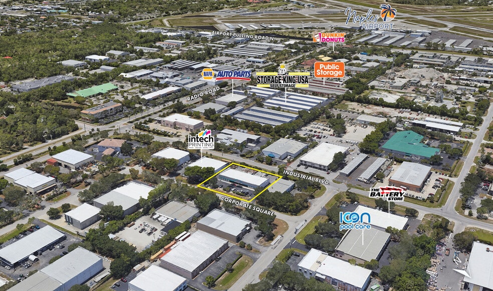 4392 Corporate Sq, Naples, FL for sale - Aerial - Image 2 of 10