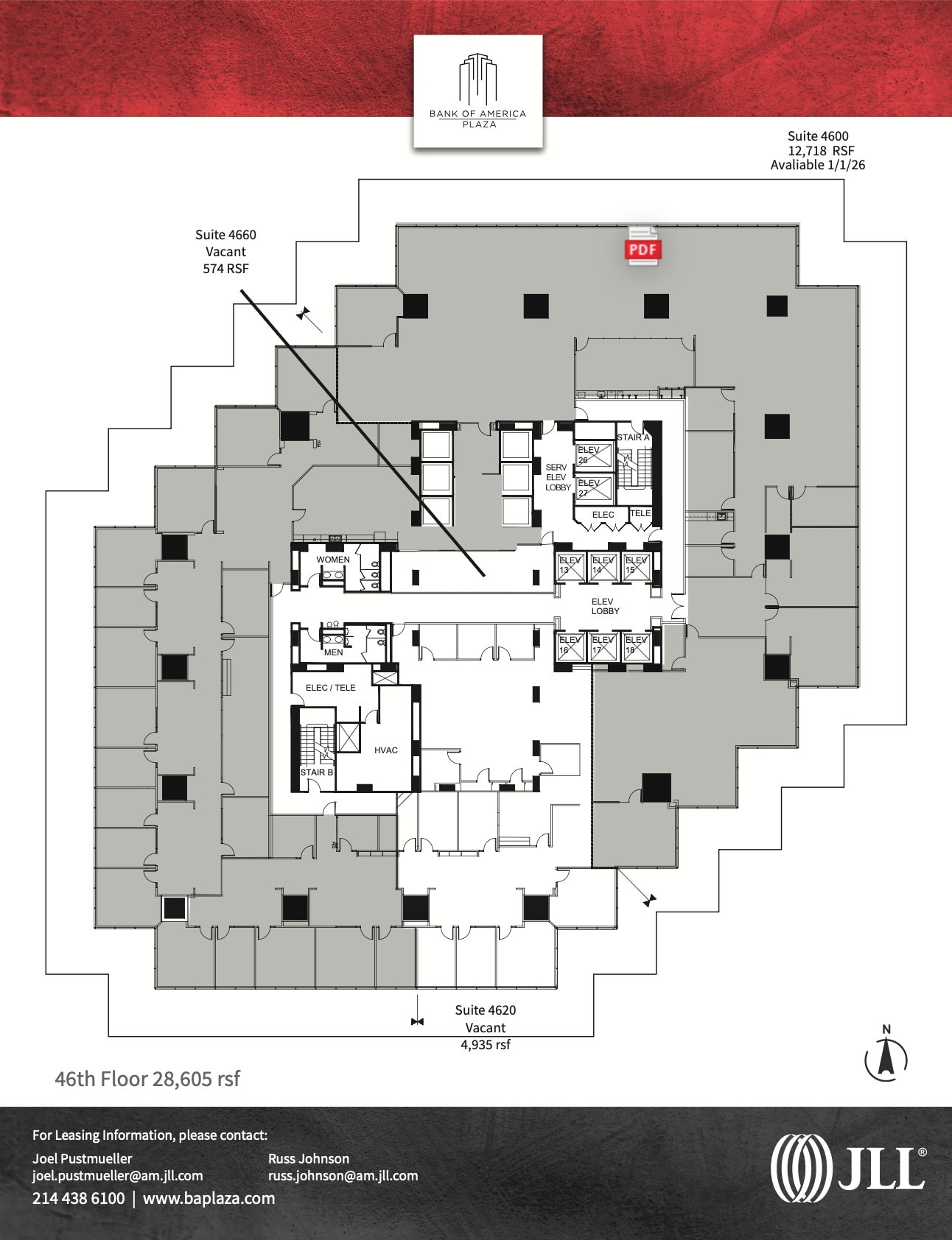 901 Main St, Dallas, TX for lease Floor Plan- Image 1 of 1