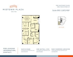 1360 Peachtree St NE, Atlanta, GA for lease Site Plan- Image 1 of 1