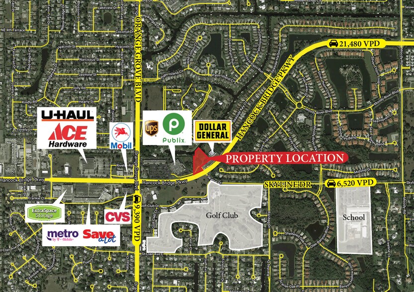 4055 Hancock Bridge Pky, North Fort Myers, FL for sale - Aerial - Image 1 of 9