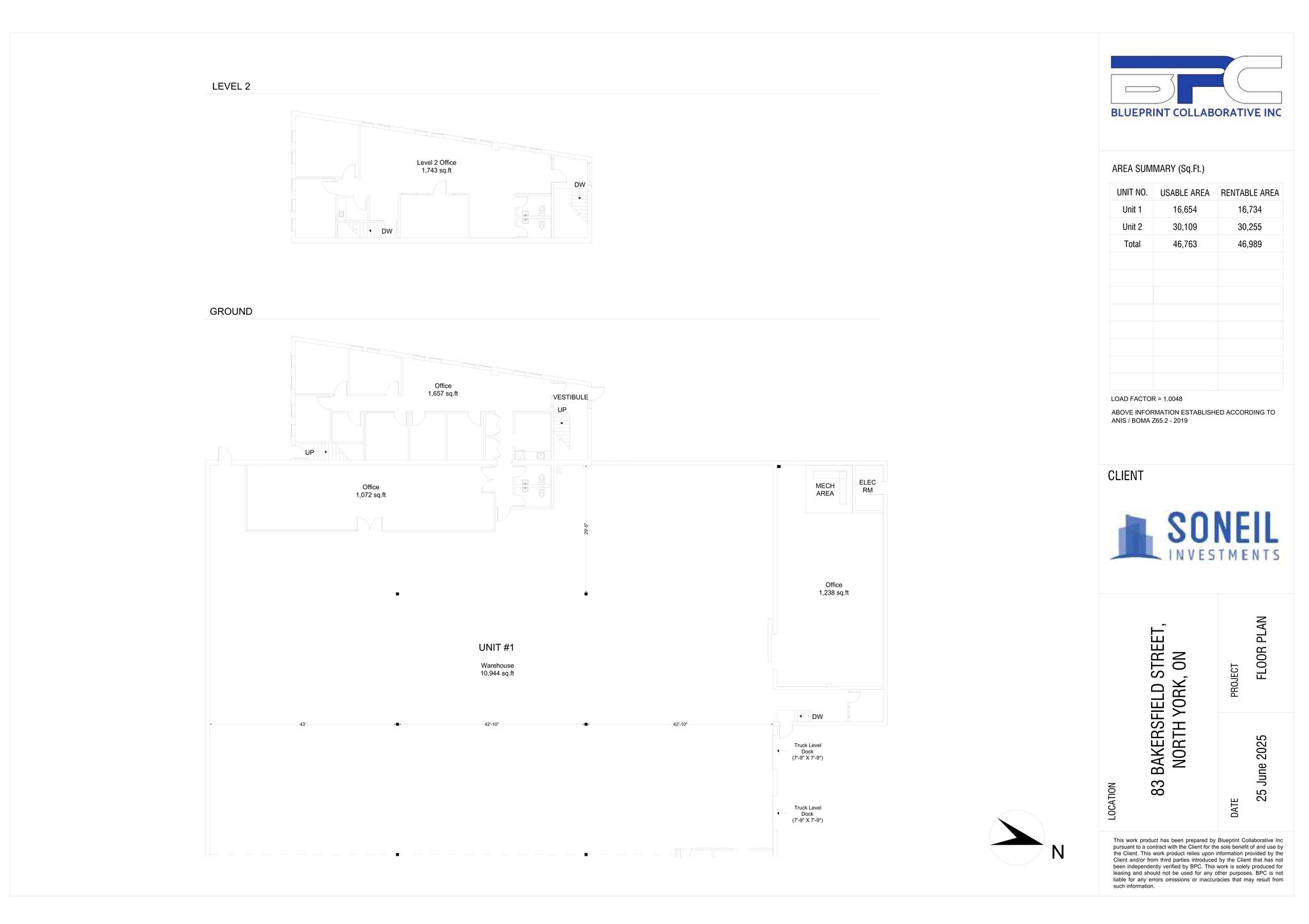 53-83 Bakersfield St, Toronto, ON for lease Site Plan- Image 1 of 1
