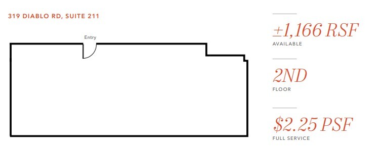 315 Diablo Rd, Danville, CA for lease Floor Plan- Image 1 of 1