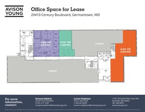 20410 Century Blvd, Germantown, MD for lease Floor Plan- Image 1 of 1